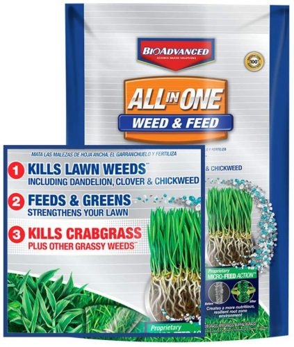 BioAdvanced 100532514 Lawn Fertilizer and Weed Killer