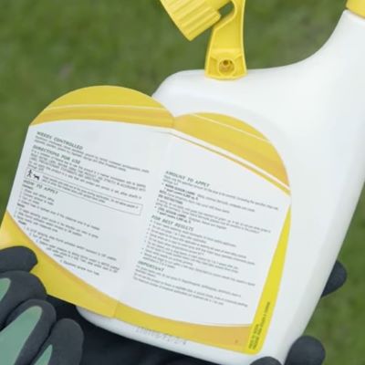 Liquid Turf Builder + Weed Control instructions
