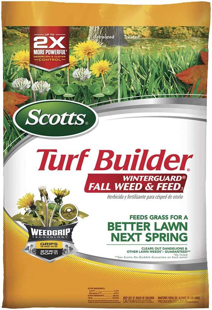 Scotts Turf Builder WinterGuard Fall Weed and Feed 3