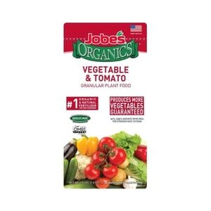 5. Jobe’s Organics Tomato & Vegetable Fertilizer 2-5-3