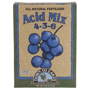 Down To Earth All Natural Acid Mix Fertilizer 4-3-6