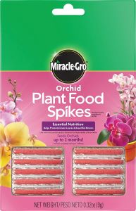 Miracle-Gro Orchid Plant Food Spikes 10-10-10.