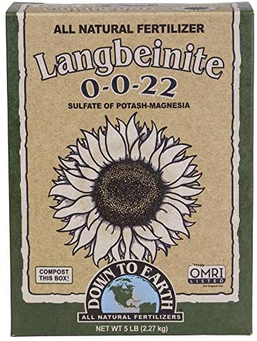 Down to Earth Organic Langbeinite Fertilizer Mix