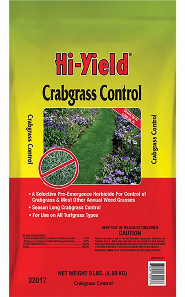 Hi-Yield Crabgrass Weed Control