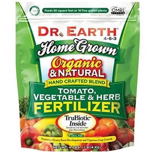 Dr. Earth Organic Vegetable Fertilizer | 4-6-3