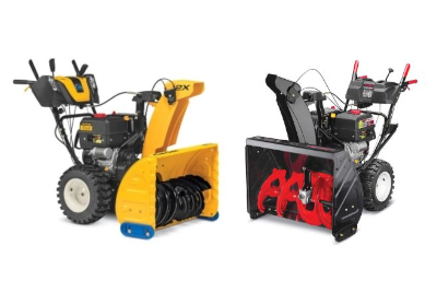 Troy Bilt Vs Cub Cadet Snow Blower
