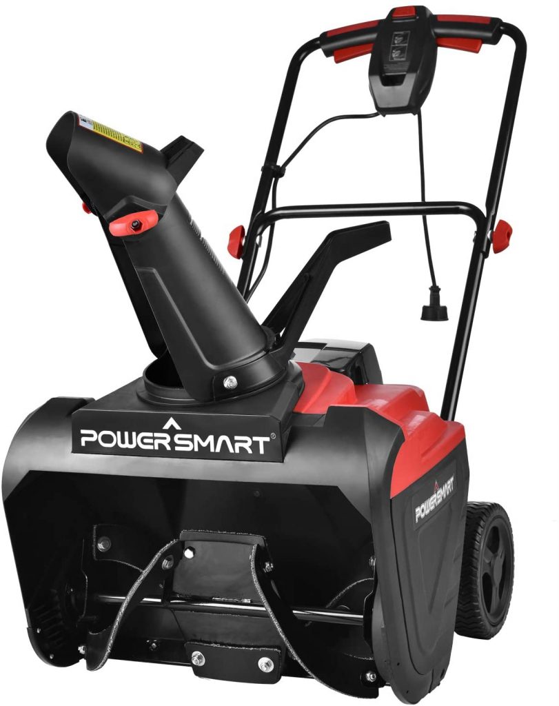 PowerSmart 15 Amp Single-Stage Corded Electric Snow Blower 21 Inch