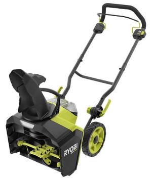 Ryobi 40V Single-Stage 18" Cordless Snow Blower