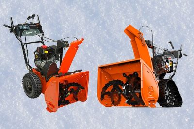 Ariens Deluxe Vs. Platinum Snowblower main