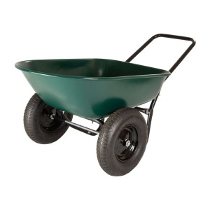 Garden Star 5cu.ft Double Wheeled Wheelbarrow