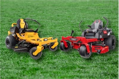 cub cadet vs toro zero turn