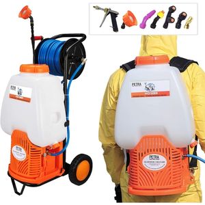 PetraTools Battery Backpack Sprayer with Custom Fitted Cart