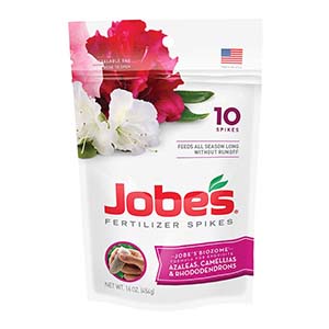 Jobe's Azalea & Rhododendron Fertilizer Spikes 9-8-7