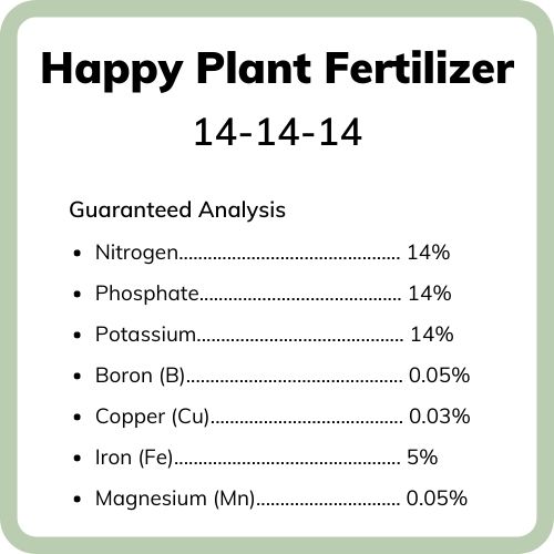 fertilizer label explained