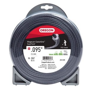 Oregon Magnum Gatorline Supertwist Trimmer Line .095-Inch