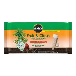 Miracle-Gro Fruit & Citrus Plant Food Spikes 15-5-10