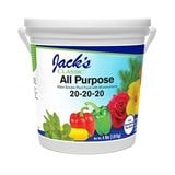 Jacks Classic No.4 All Purpose Fertilizer 20-20-20