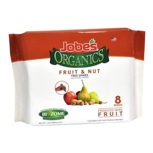 Jobe's Organics Fruit & Nut Fertilizer Spike 8-2-2