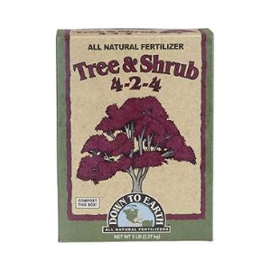 1. Down to Earth All-Natural Tree & Shrub Fertilizer Mix 4-2-4