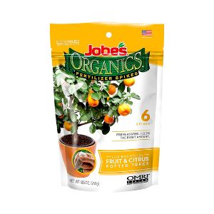 1. Jobe’s Fruit & Citrus Fertilizer Spike 4-6-6