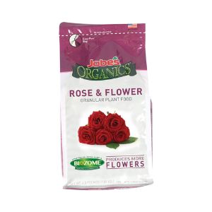 Jobe’s Organics Rose & Flower Fertilizer Spikes 3-5-3