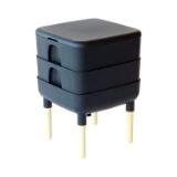 The Essential Living Composter, Worm Composter (Black)