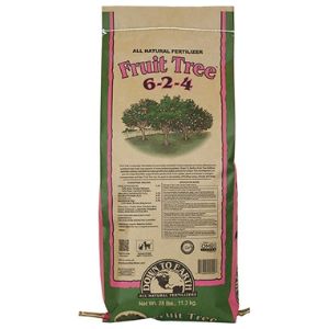 1. Down to Earth Organic Fruit Tree Fertilizer Mix 6-2-4