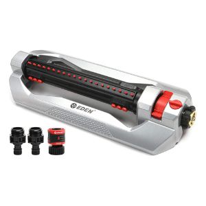 2. Eden Metal Turbo Oscillating Sprinkler with 3-Way Adj