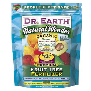4. Dr. Earth Natural Wonder Fruit Tree Fertilizer 5-5-2