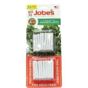 6. Jobe’s Indoor Houseplant Fertilizer Spikes 13-4-5
