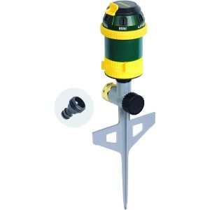 9. Melnor 6 Pattern Turbo Rotary Sprinkler