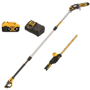 DeWalt 20V Cordless Pole Saw Hedge Trimmer Combo