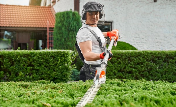 double sided hedge trimmer