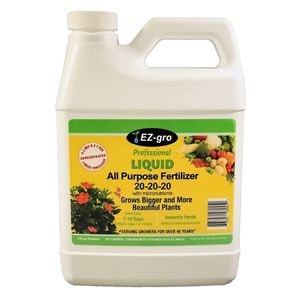 1. EZ-gro 20 20 20 Fertilizer - All Purpose Liquid Plant Food