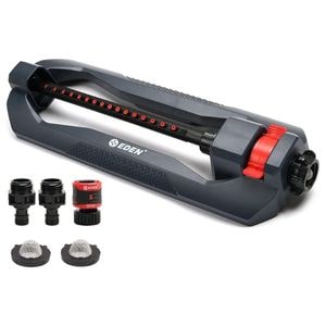 1. Eden Lawn Oscillating Water Sprinkler