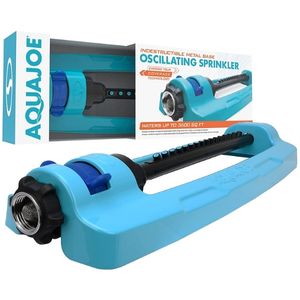 2. Aqua Joe Indestructible Oscillating Sprinkler