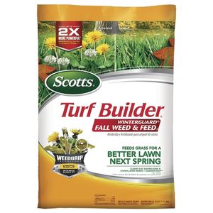 3. Scotts Turf Builder WinterGuard Weed and Feed 32-0-10