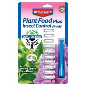 7. BioAdvanced Plant Food Plus Insect Control 8-11-5