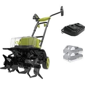 7. Sun Joe 48-Volt Cordless Cultivator 2x2.0Ah