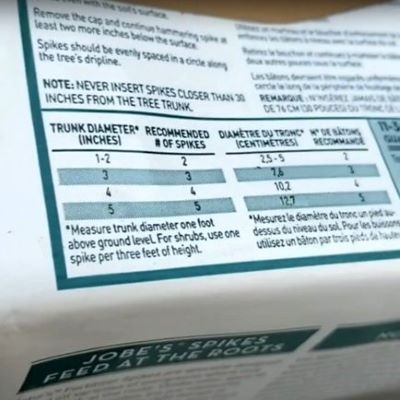 Jobes Evergreen Fertilizer spikes