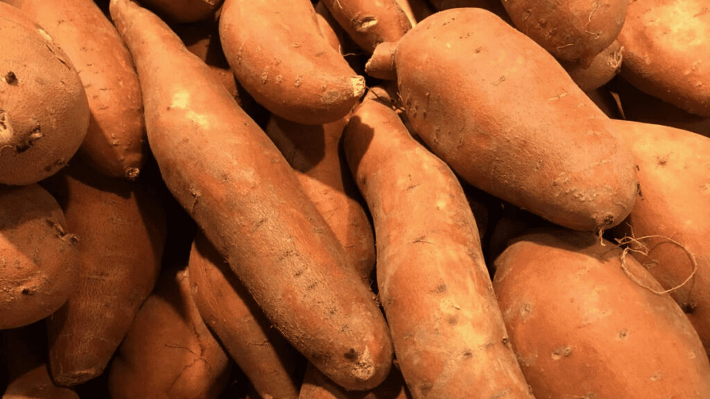 companion plants for sweet potatoes
